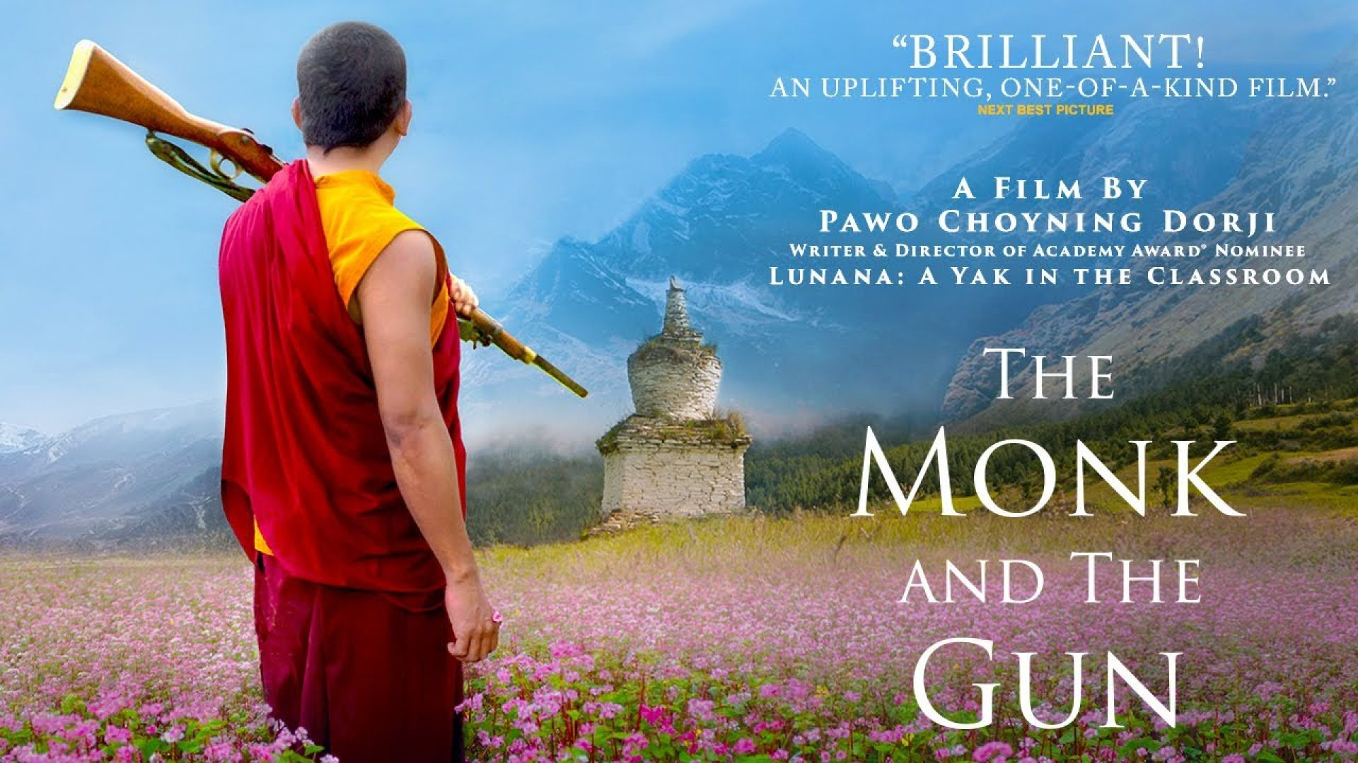 The Monk and the Gun (2023) English WEB-DL 480p